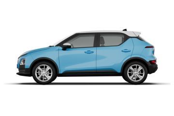Sky Blue With Infinity Blanc Roof