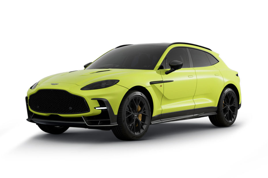 Aston Martin DBX Satin Lime Essence colour