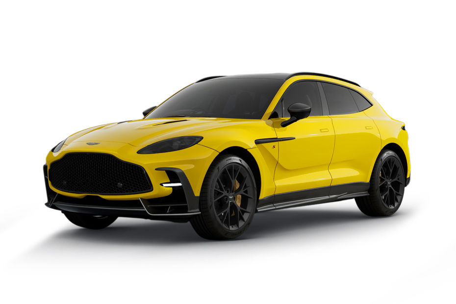 Aston Martin DBX Ultra Yellow colour