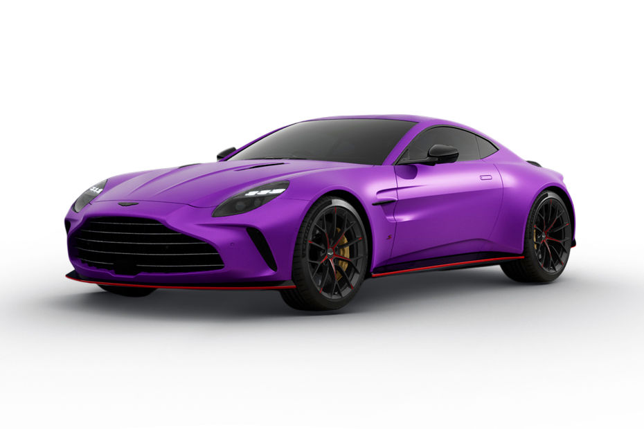 Aston Martin Vantage Satin Digital Violet colour