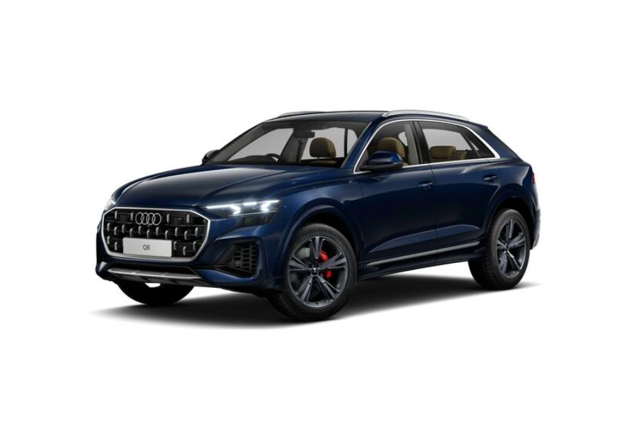 Audi Q8 Waitomo Blue Metallic colour