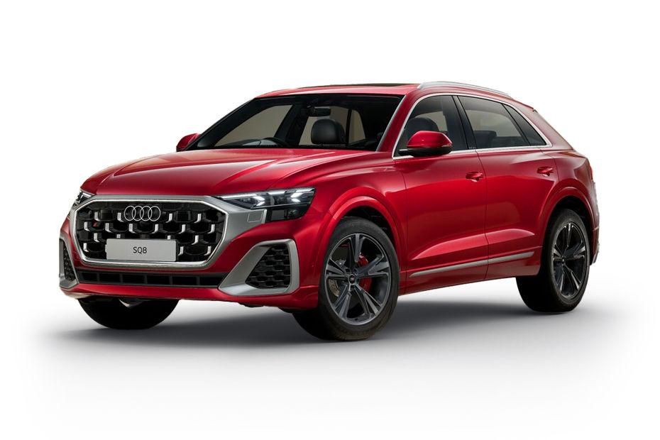Audi SQ8 Chilli Red Mettalic colour