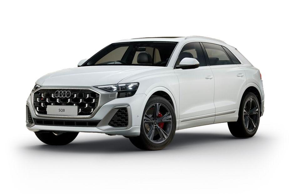 Audi SQ8 Glacier White Metallic colour