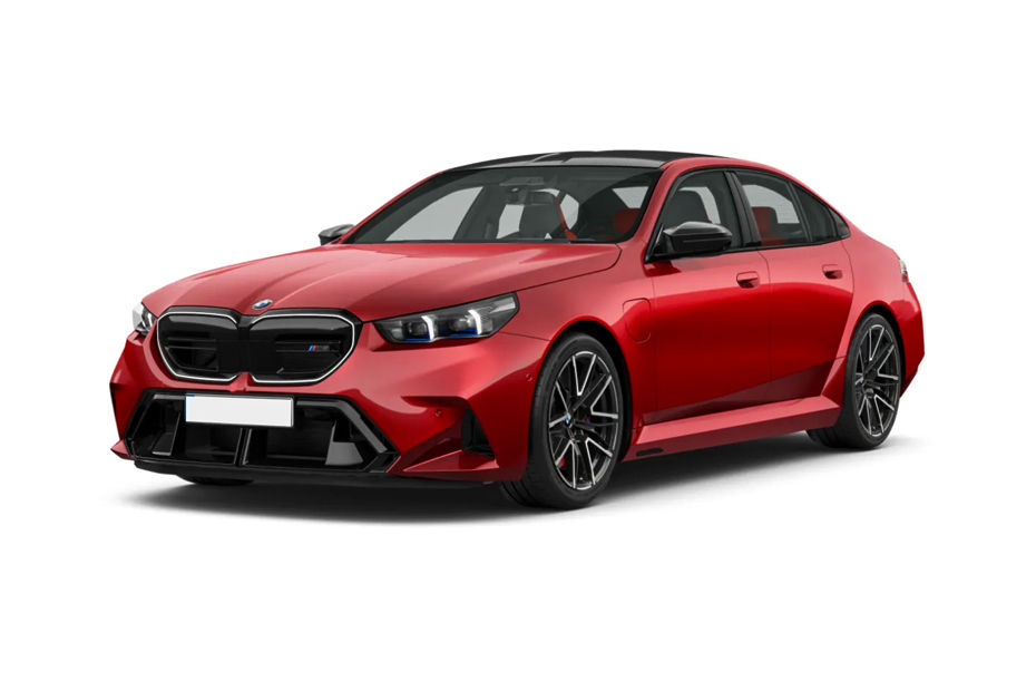 BMW M5 Fire Red Metallic colour