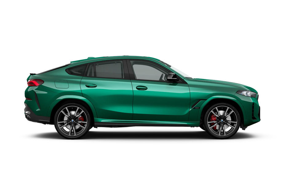 BMW X6 M Isle Of Man Green Metallic colour