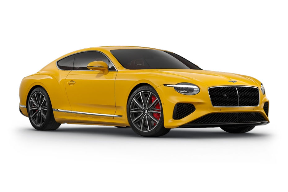 Bentley Continental Monaco Yellow Solid Mulliner colour