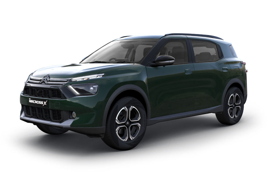 Citroen Aircross Deep Forest Green colour