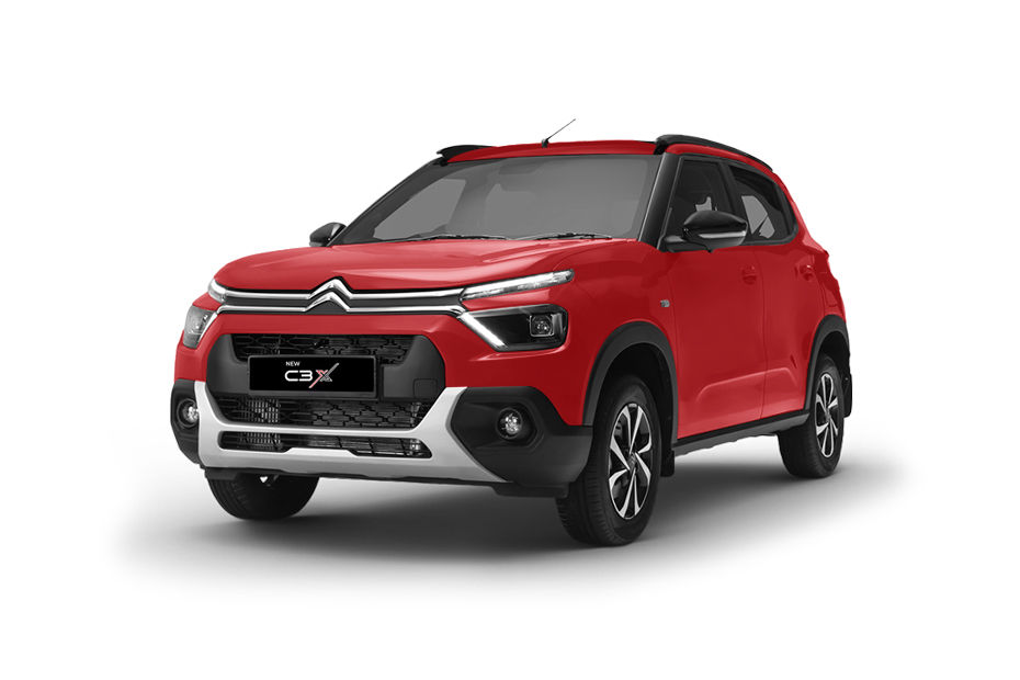 Citroen C3 Garnet Red colour