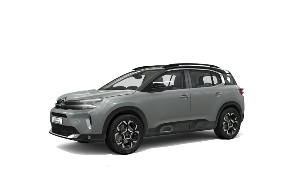 Citroen C5 Aircross Cumulus Grey With Black Roof colour