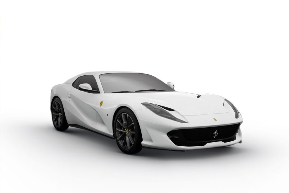 Ferrari 812 Bianco Cervino colour