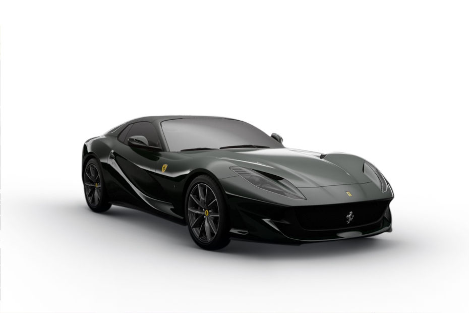 Ferrari 812 Verde British colour