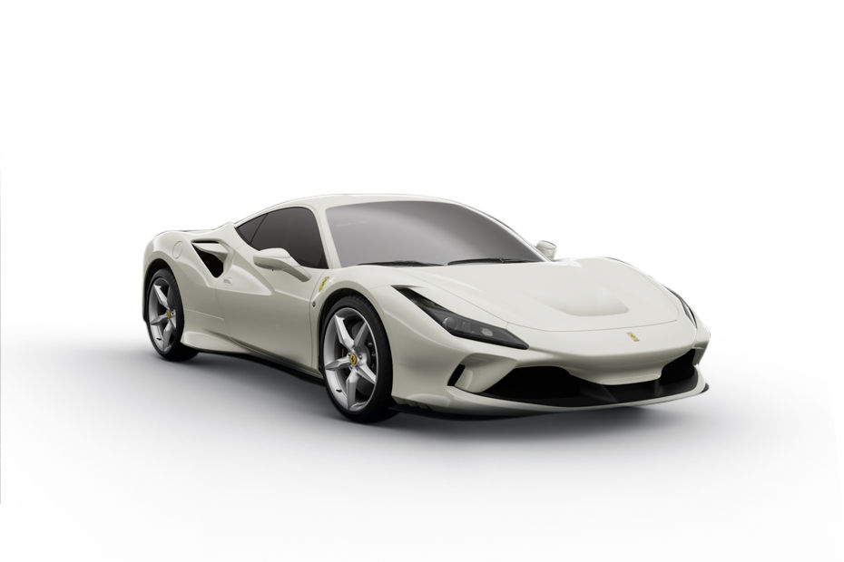 Ferrari F8 Tributo Bianco Avus colour