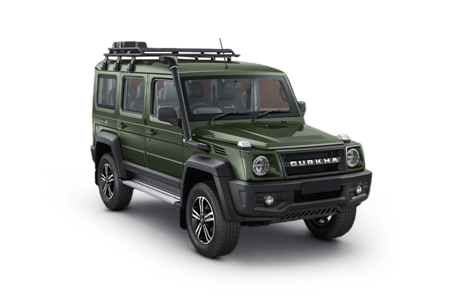 Force Motors Gurkha 5 Door Green colour