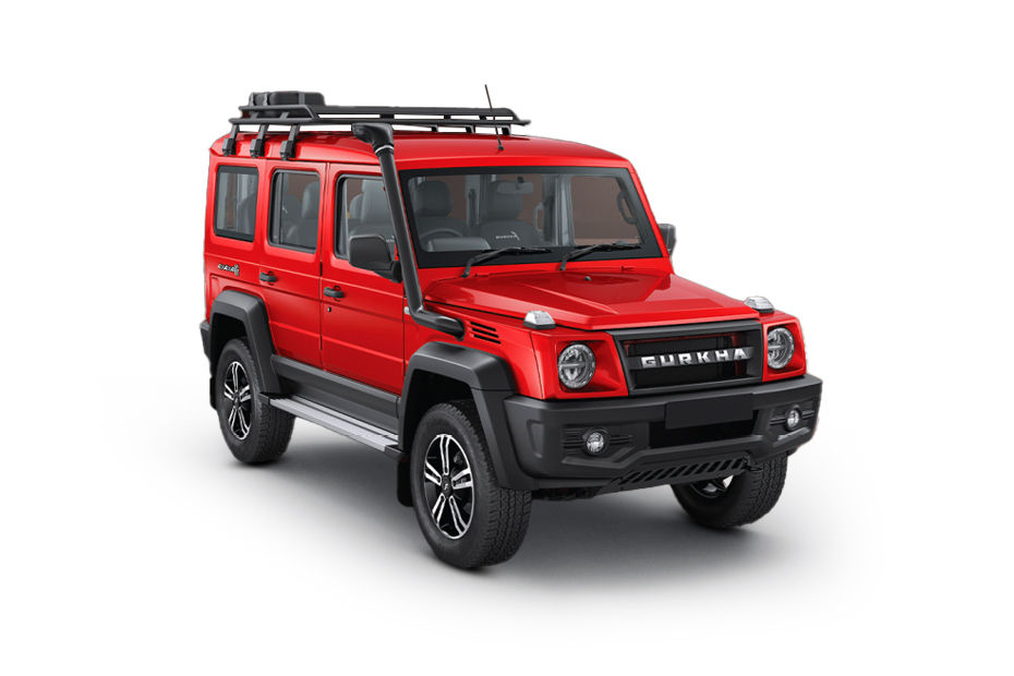 Force Motors Gurkha 5 Door Red colour