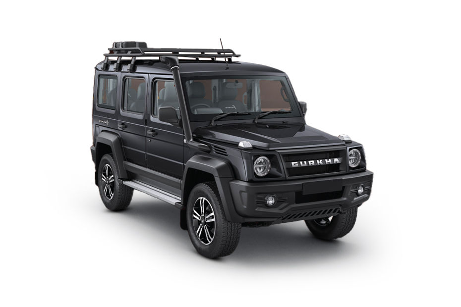 Force Motors Gurkha 5 Door Black colour