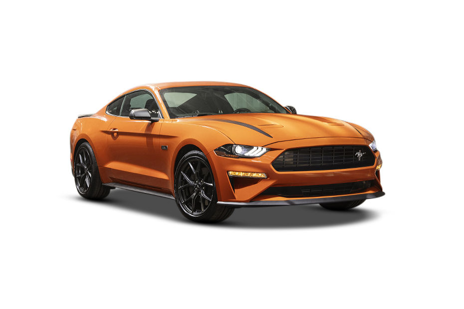 Ford Mustang Orange colour