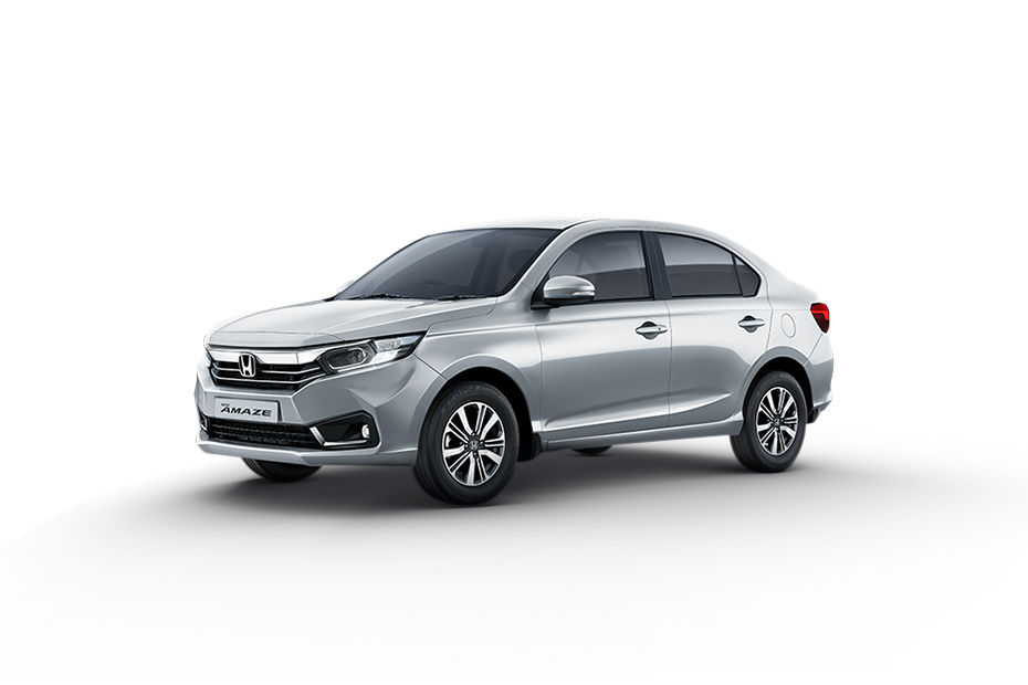 Honda Amaze 2nd Gen Lunar Silver Metallic colour