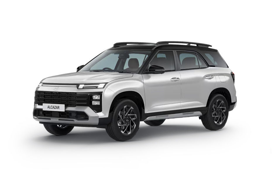 Hyundai Alcazar Atlas White Dual Tone colour
