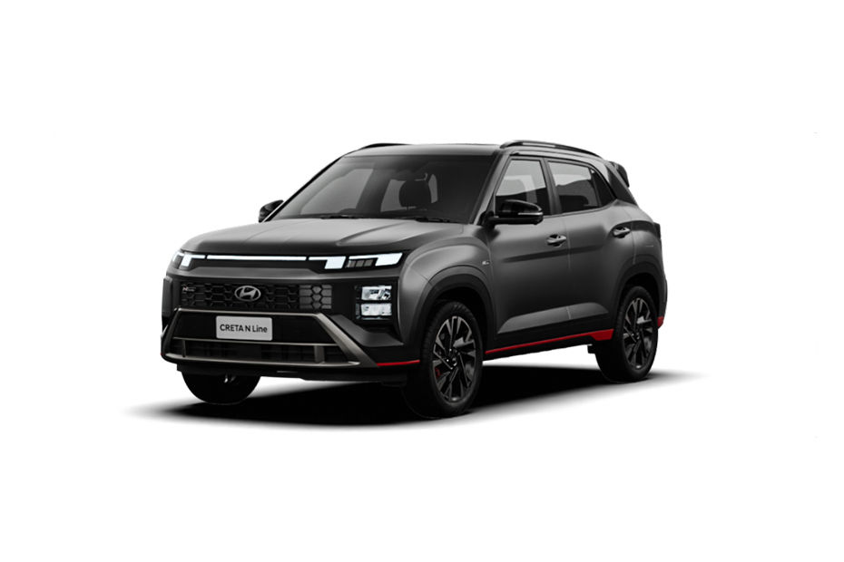 Hyundai Creta N Line Titan Grey Matte colour
