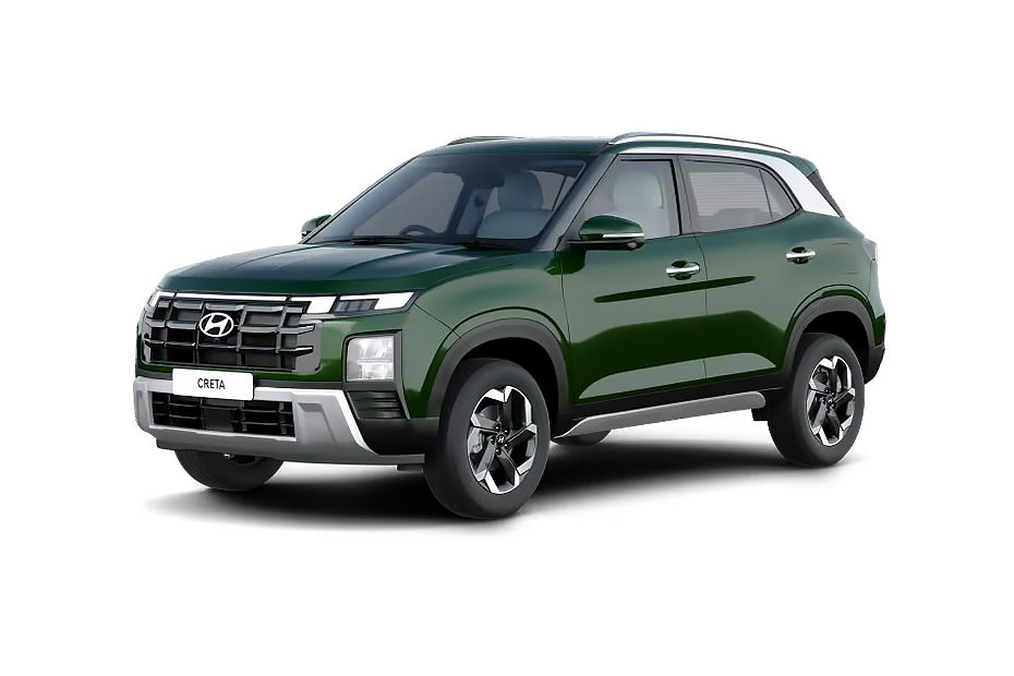 Hyundai Creta Robust Emerald Pearl colour