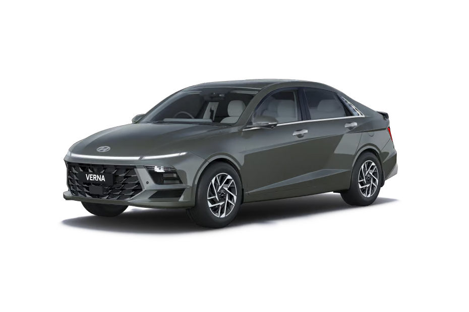 Hyundai Verna Titan Grey colour