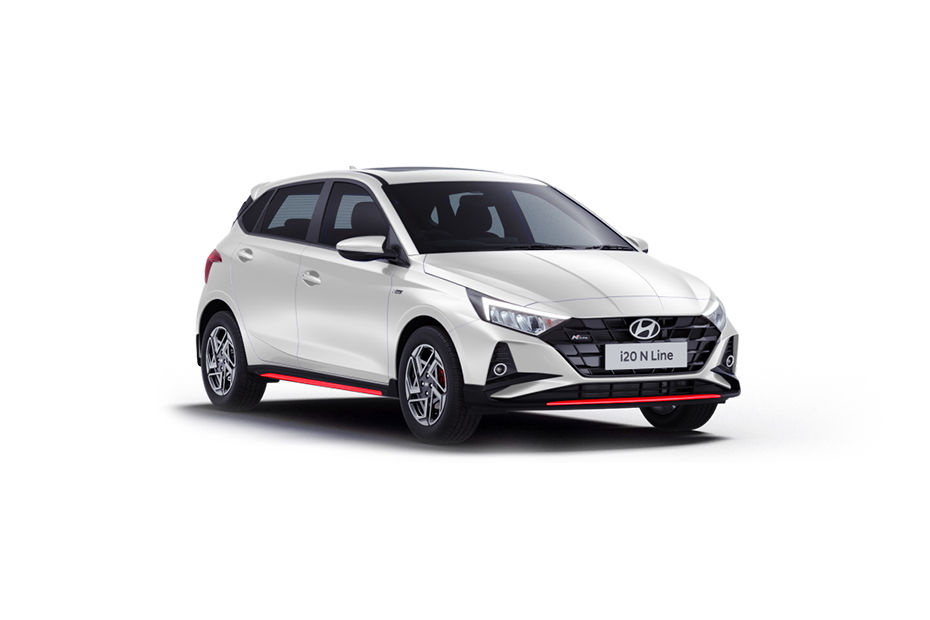 Hyundai i20 N-Line Atlas White colour