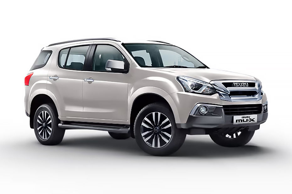 ISUZU MU-X Silky White Pearl colour