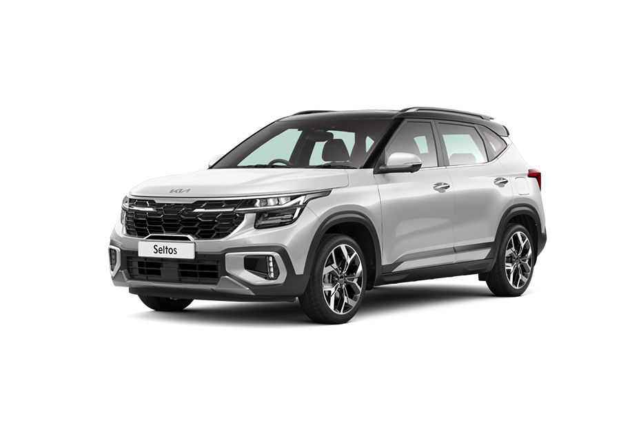 Kia Seltos 2023-2025 Glacier White Pearl With Aurora Black Pearl colour