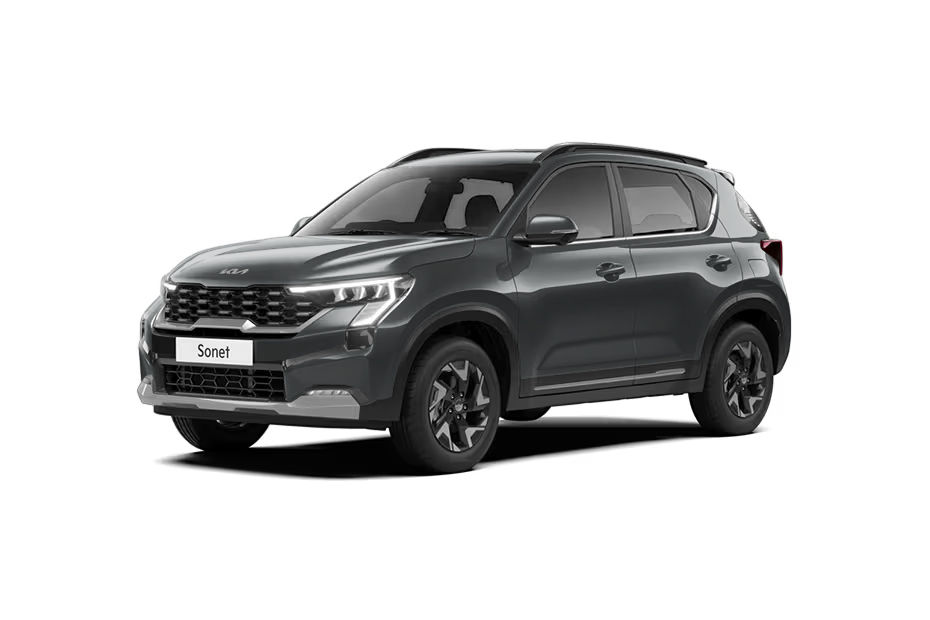 Kia Sonet Matte Graphite colour