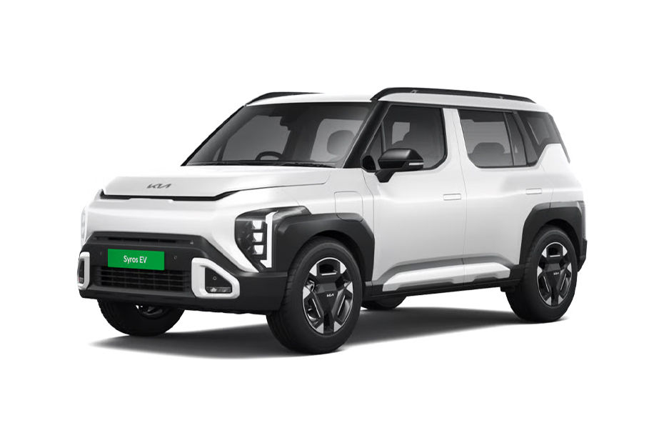 Kia Syros EV Glacier White Pearl colour