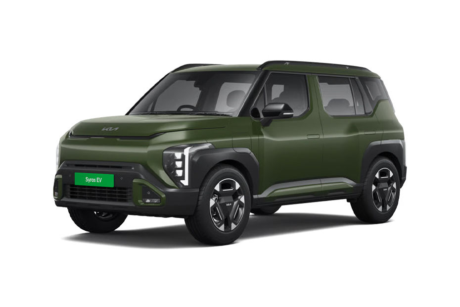 Kia Syros EV Pewter Olive colour