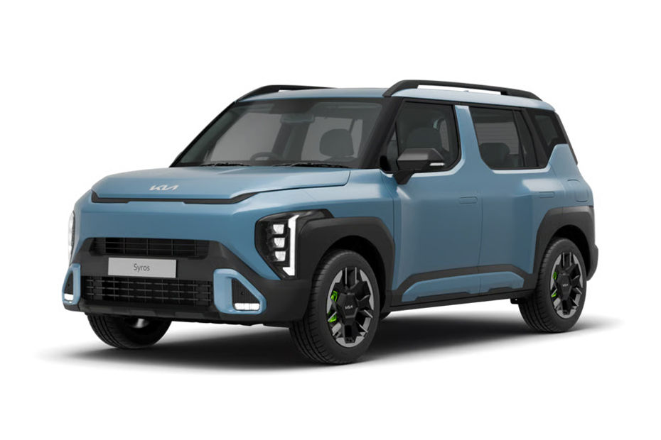 Kia Syros Frost Blue colour