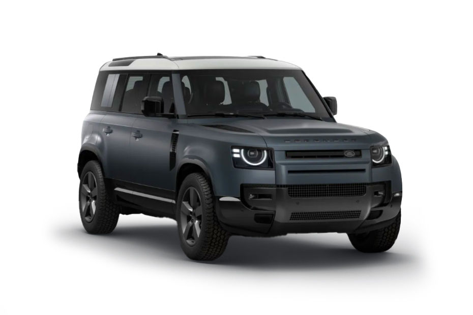 Land Rover Defender Tasman Blue Matte White Dt colour