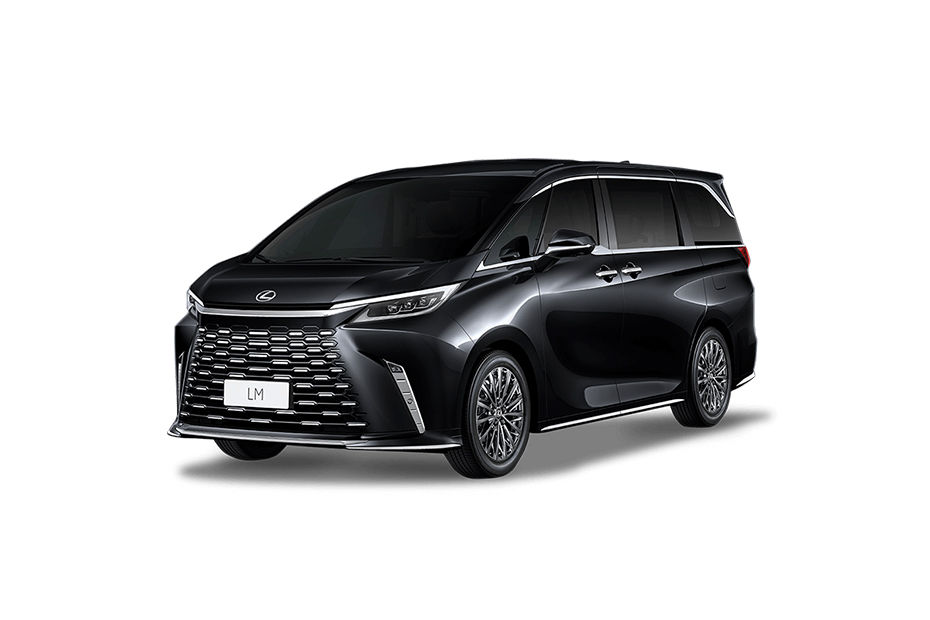 Lexus LM Graphite Black Glass Flake colour