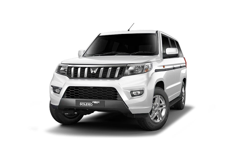 Mahindra Bolero Neo Plus Diamond White colour
