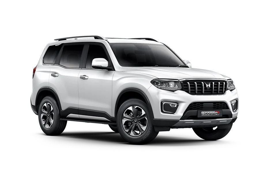 Mahindra Scorpio N Everest White colour