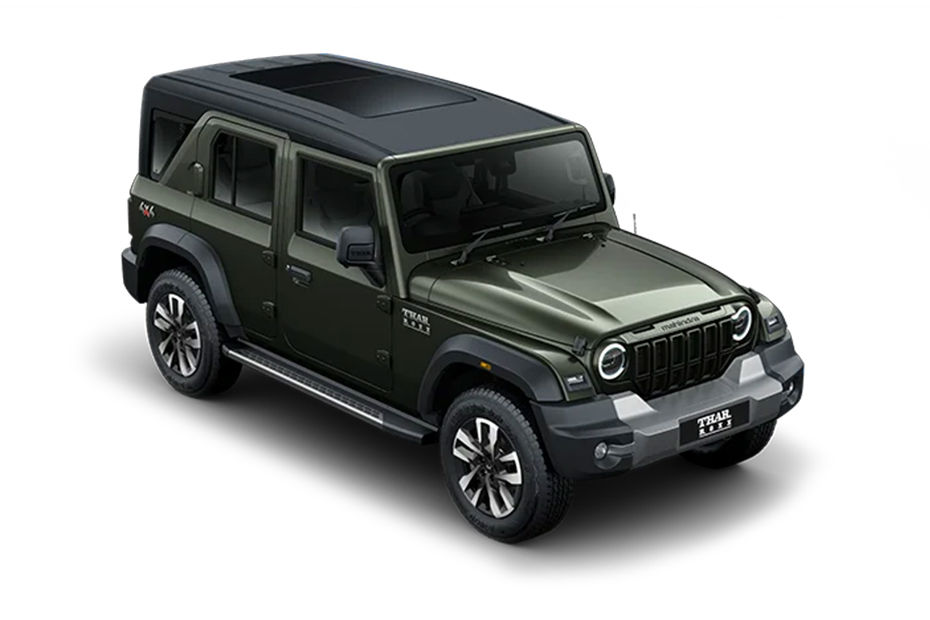 Mahindra Thar ROXX Deep Forest colour