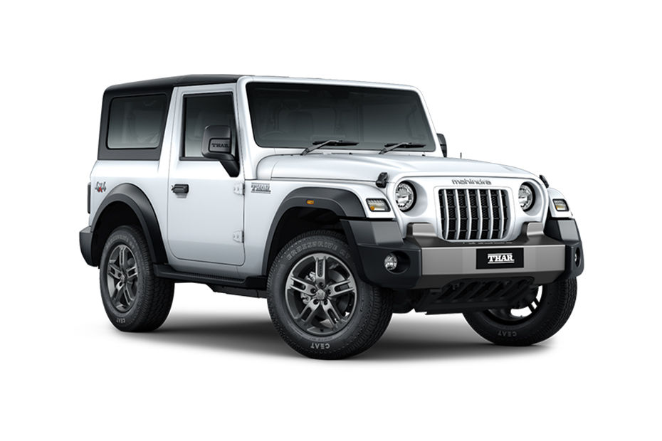 Mahindra Thar Everest White colour