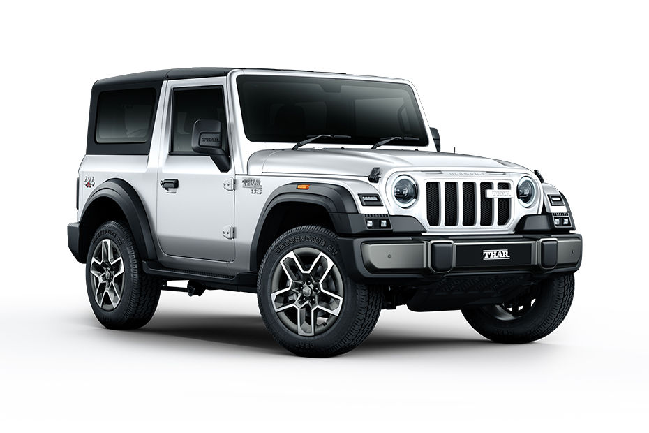 Mahindra Thar Everest White colour