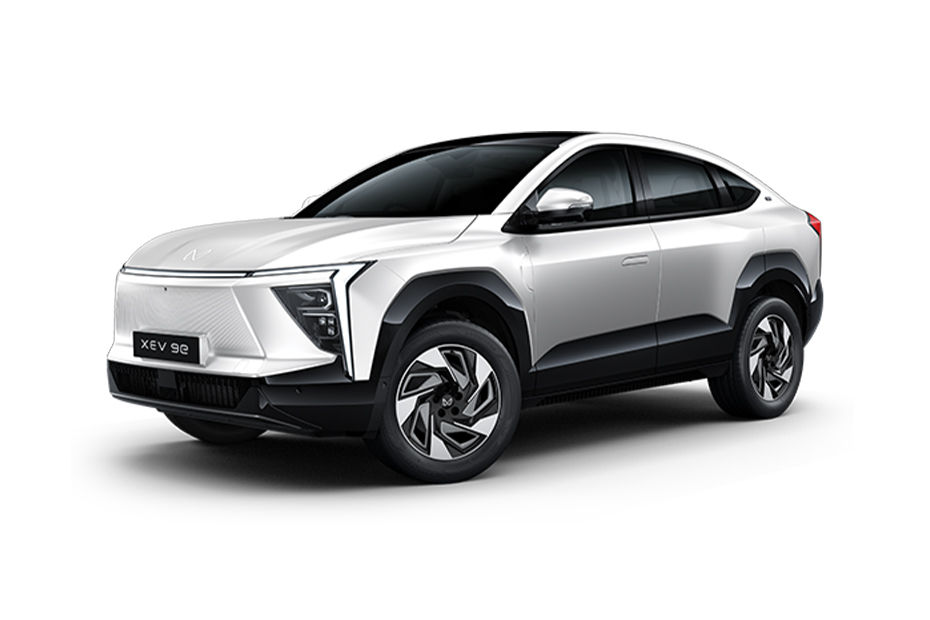 Mahindra XEV 9e Satin White colour
