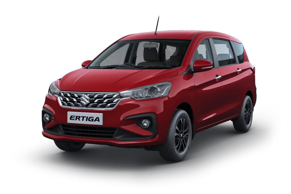 Maruti Ertiga Auburn Red colour