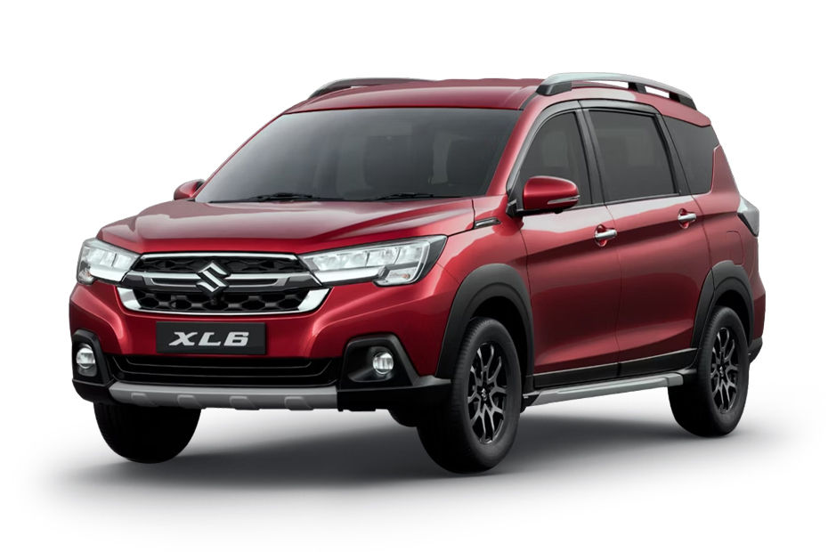 Maruti XL6 Opulent Red colour