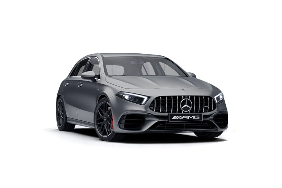 Mercedes-Benz AMG A 45 S Designo Mountain Grey Magno colour
