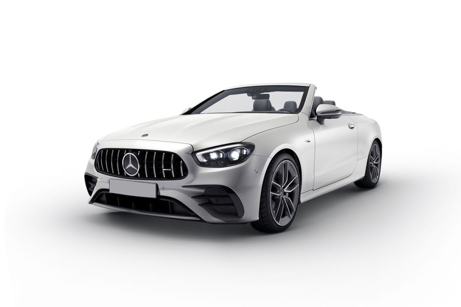 Mercedes-Benz AMG E 53 Cabriolet Opalite White Bright colour