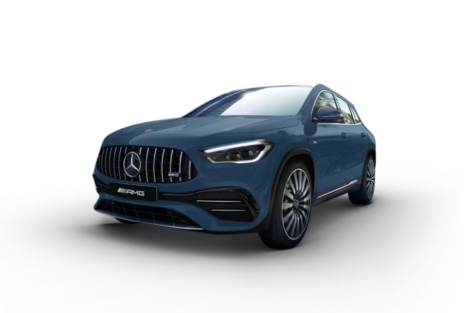Mercedes-Benz AMG GLA 35 Denim Blue colour