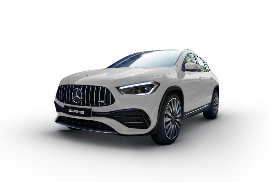 Mercedes-Benz AMG GLA 35 Iridium Silver colour