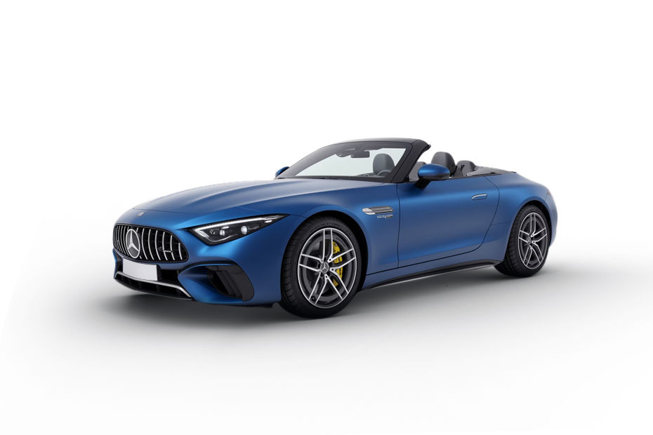 Mercedes-Benz AMG SL Spectral Blue Magno colour
