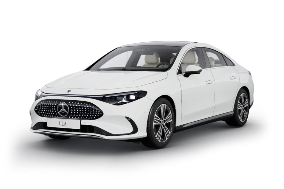 Mercedes-Benz CLA Electric Polar White colour