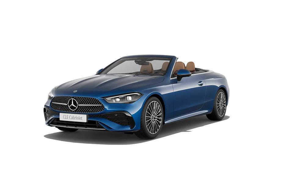 Mercedes-Benz CLE Cabriolet Spectral Blue colour
