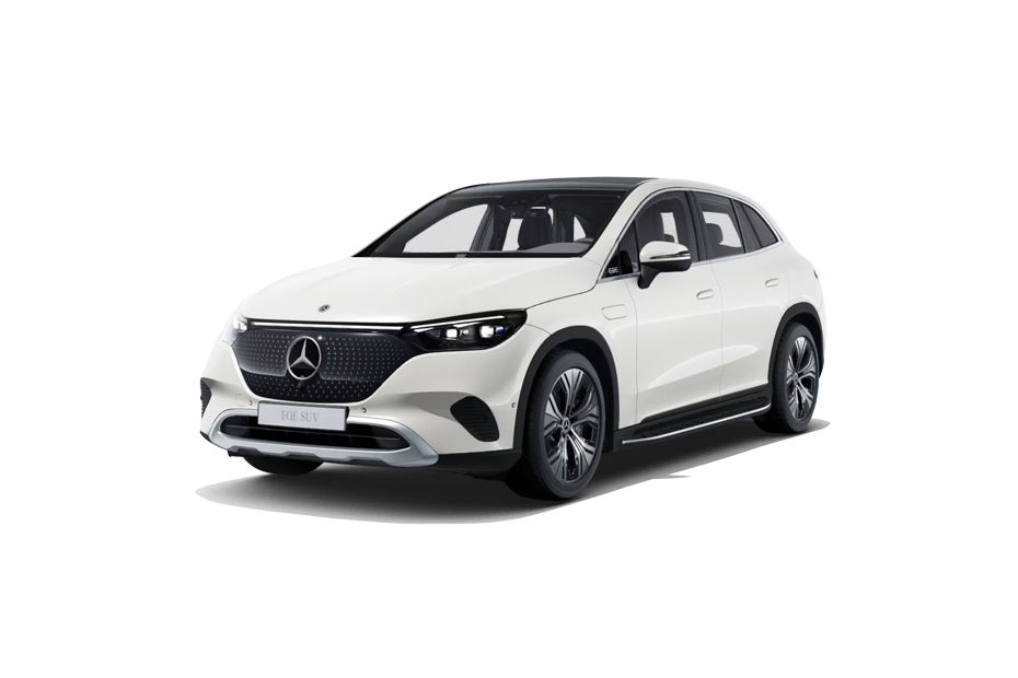 Mercedes-Benz EQE SUV Diamond White colour